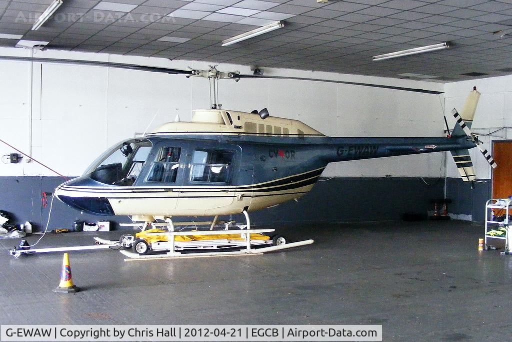 G-EWAW, 1987 Bell 206B-3 JetRanger III C/N 3955, CY4OR Ltd