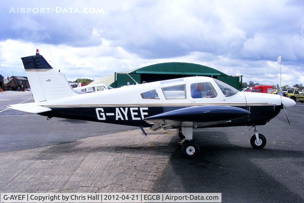G-AYEF, 1970 Piper PA-28-180 Cherokee C/N 28-5815, Pegasus flying group