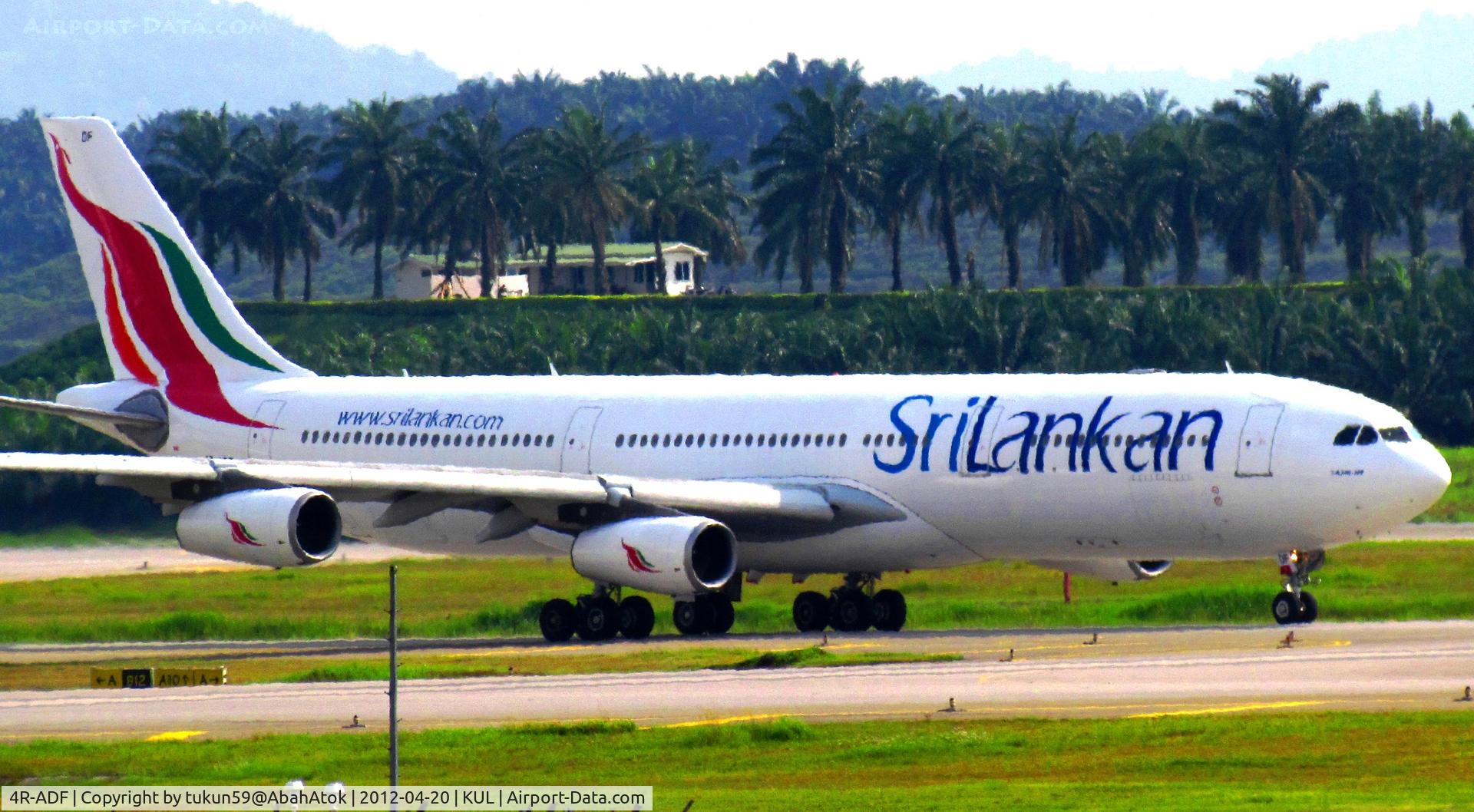 4R-ADF, 2000 Airbus A340-313 C/N 374, SriLankan Airlines