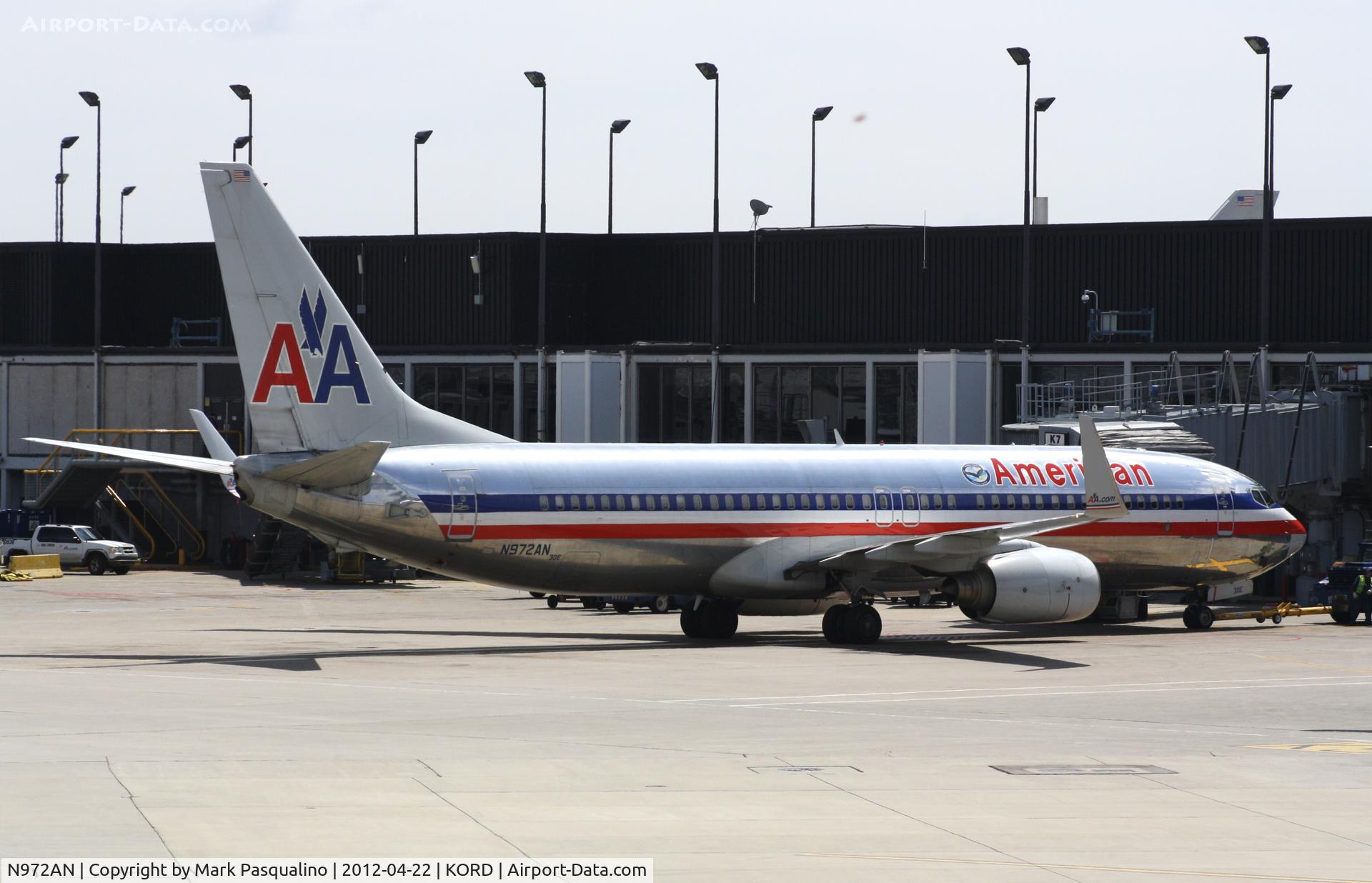 N972AN, 2001 Boeing 737-823 C/N 30097, Boeing 737-800
