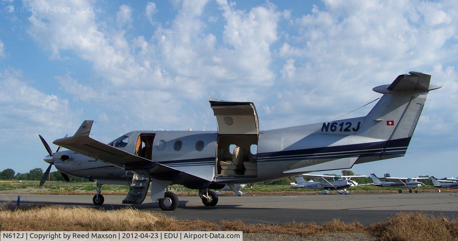 N612J, 2003 Pilatus PC-12/45 C/N 494, Waiting on tarmac.