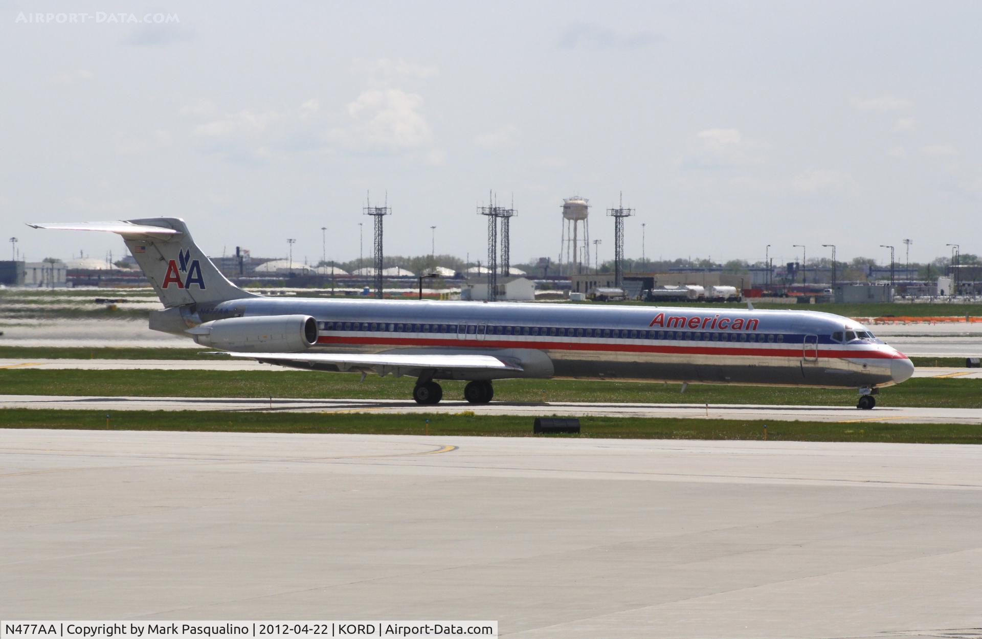N477AA, 1988 McDonnell Douglas MD-82 (DC-9-82) C/N 49652, MD-82