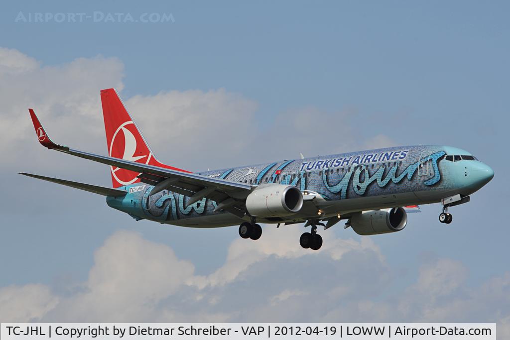 TC-JHL, 2011 Boeing 737-8F2 C/N 40976, Turkish Boeing 737-800
