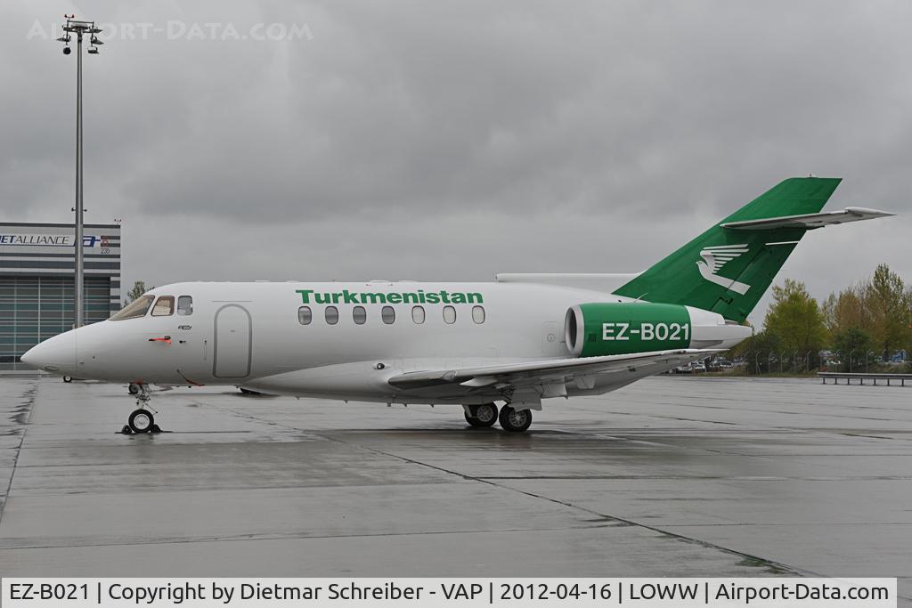 EZ-B021, 1992 British Aerospace BAe.125-1000B C/N 259029, Turkmenistan Airlines Bae 125