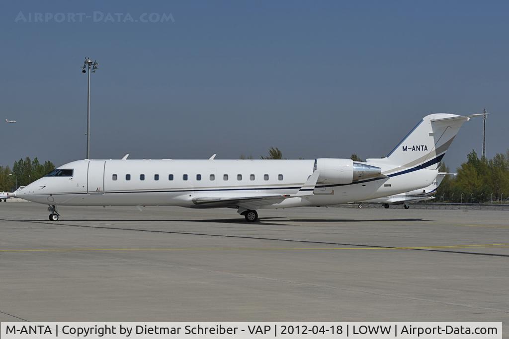 M-ANTA, 2008 Bombardier Challenger 850 (CL-600-2B19) C/N 8094, Regionaljet