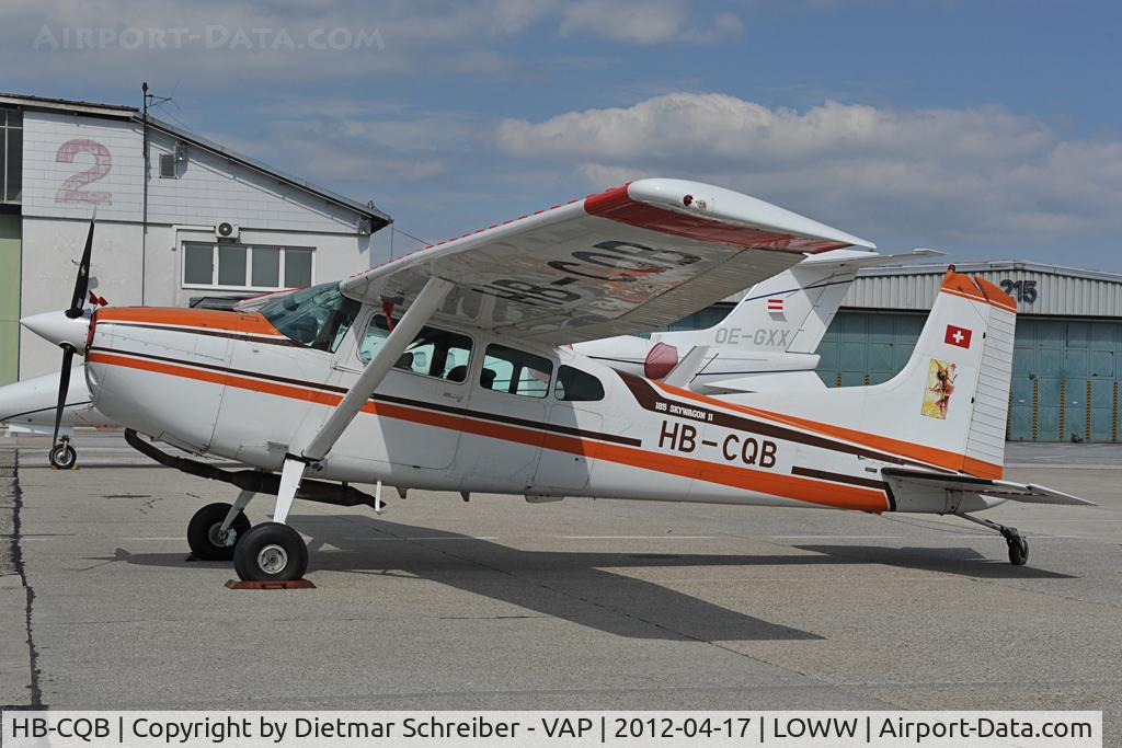 HB-CQB, 1980 Cessna A185F Skywagon 185 C/N 18504093, Cessna 185