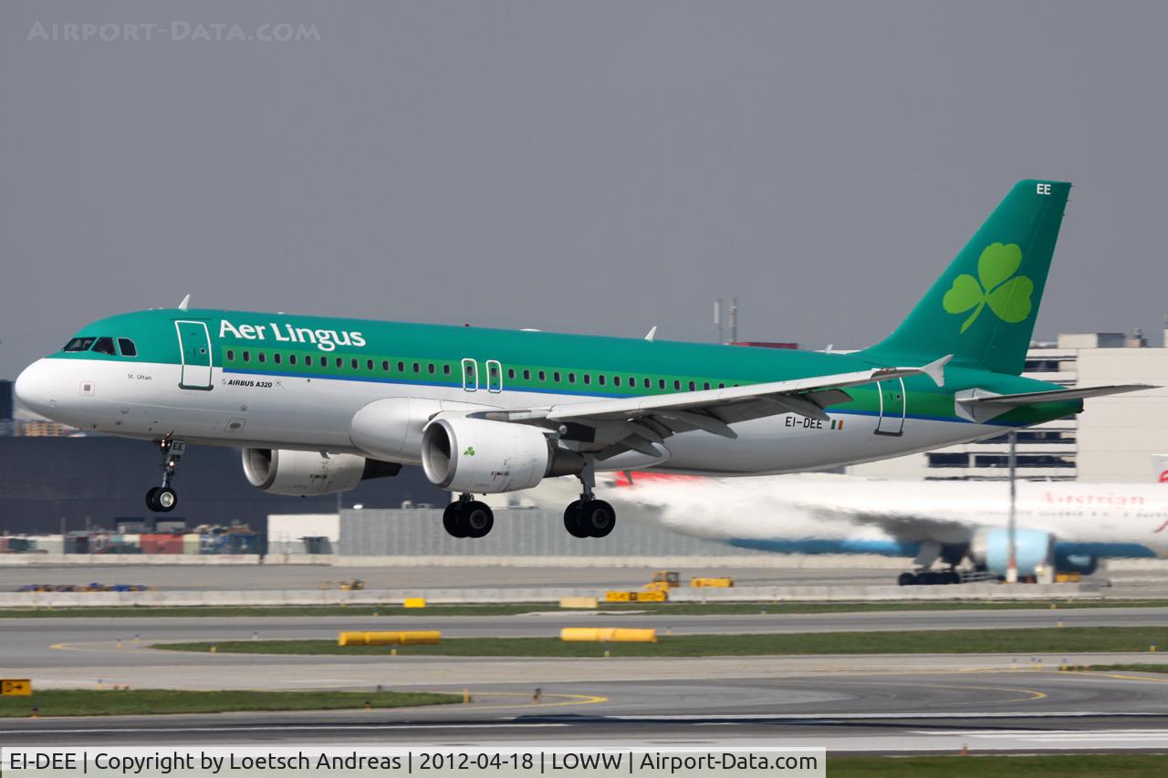 EI-DEE, 2004 Airbus A320-214 C/N 2250, EI660 Dublin (DUB) to Vienna Schwechat (VIE)