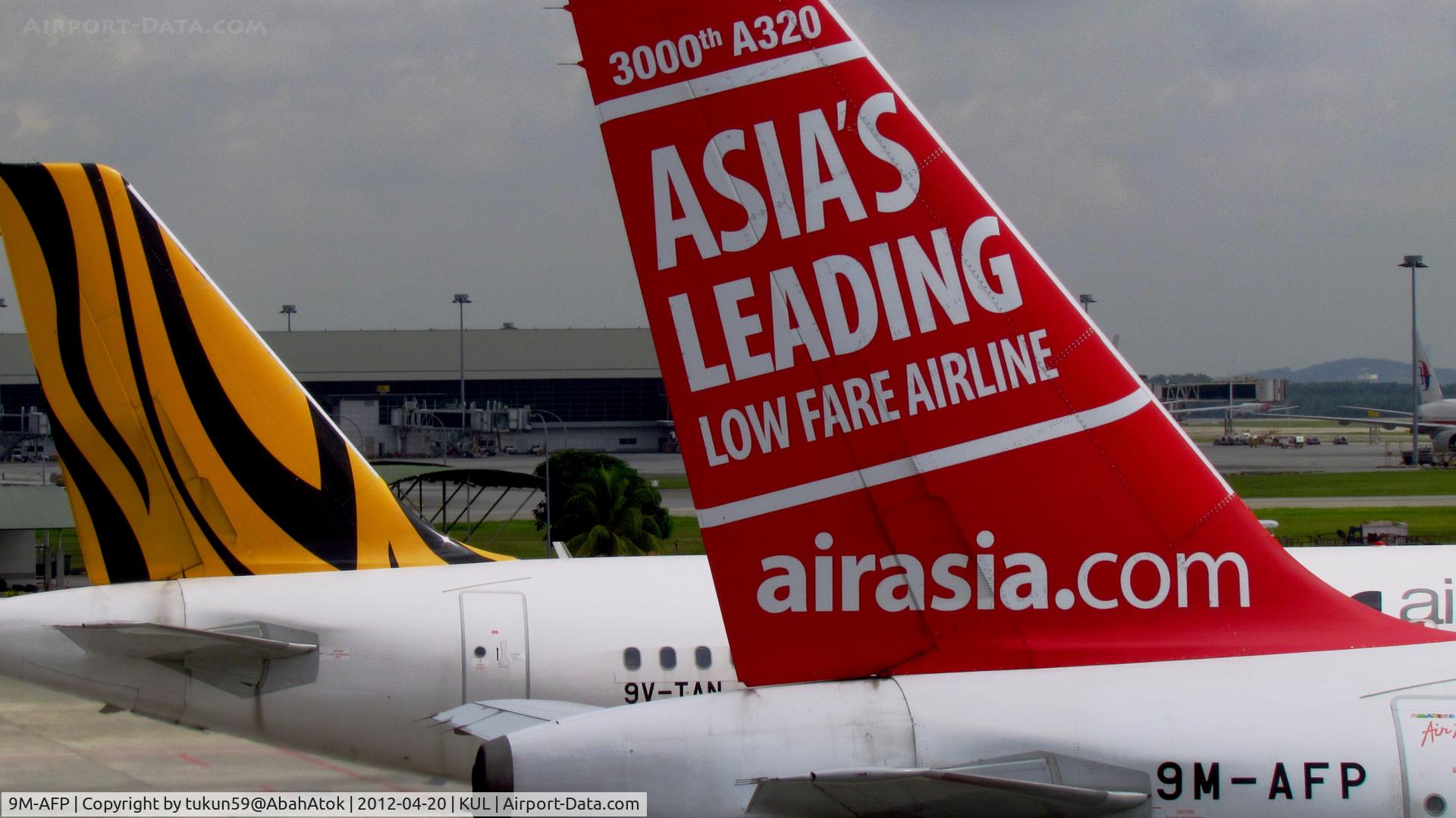 9M-AFP, 2007 Airbus A320-214 C/N 3000, AirAsia