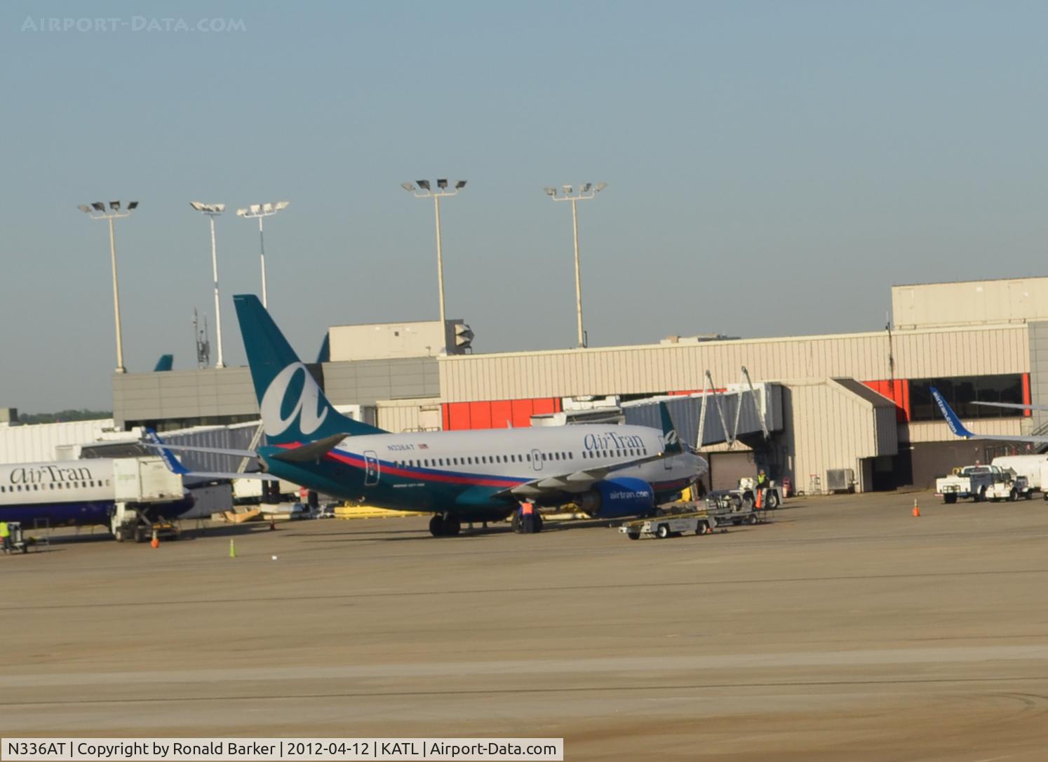 N336AT, 2008 Boeing 737-7BD C/N 36716, ATL, GA