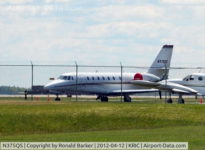 N375QS, 2008 Cessna 680 Citation Sovereign C/N 680-0230, RIC, VA