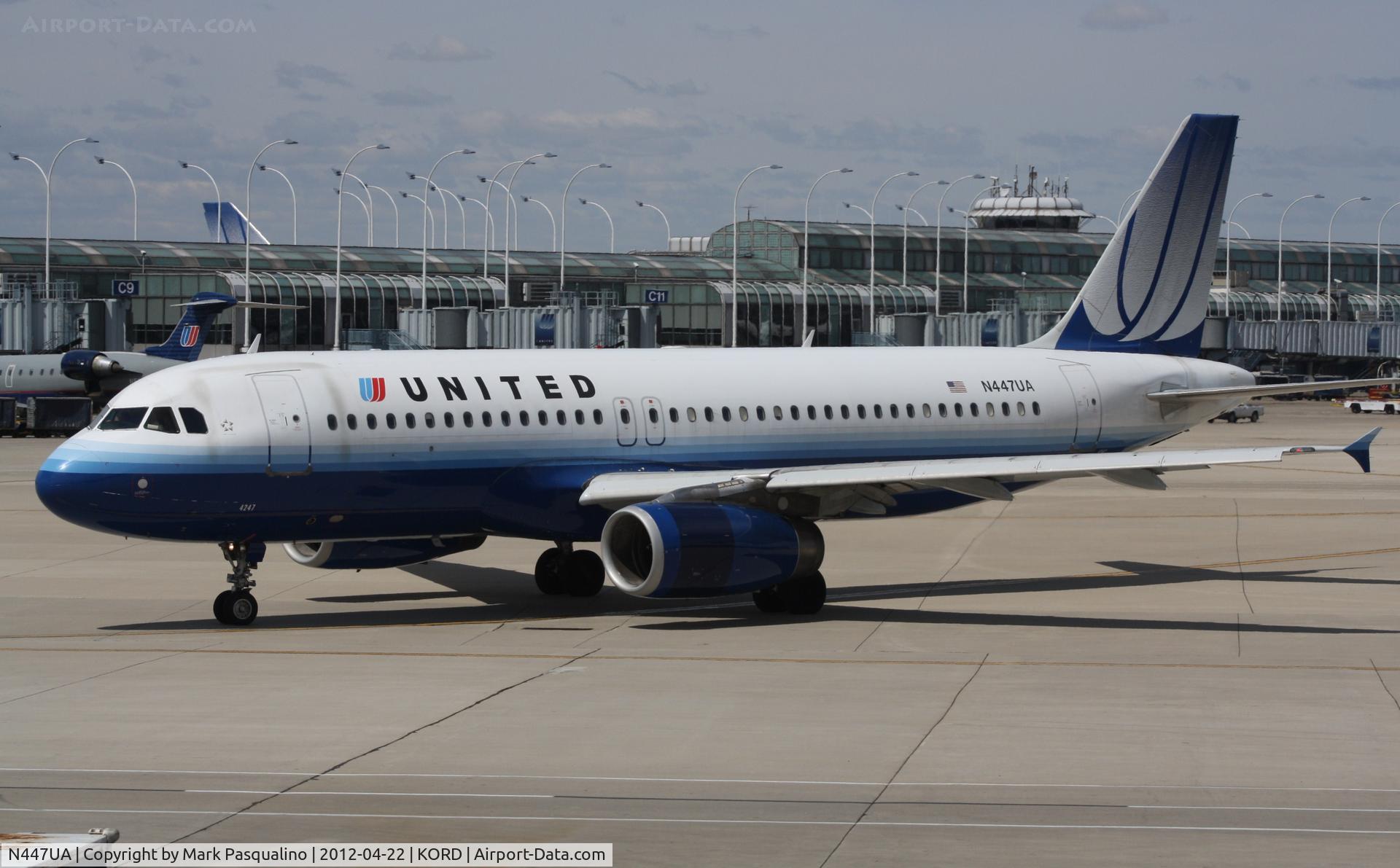 N447UA, 1998 Airbus A320-232 C/N 836, Airbus A320