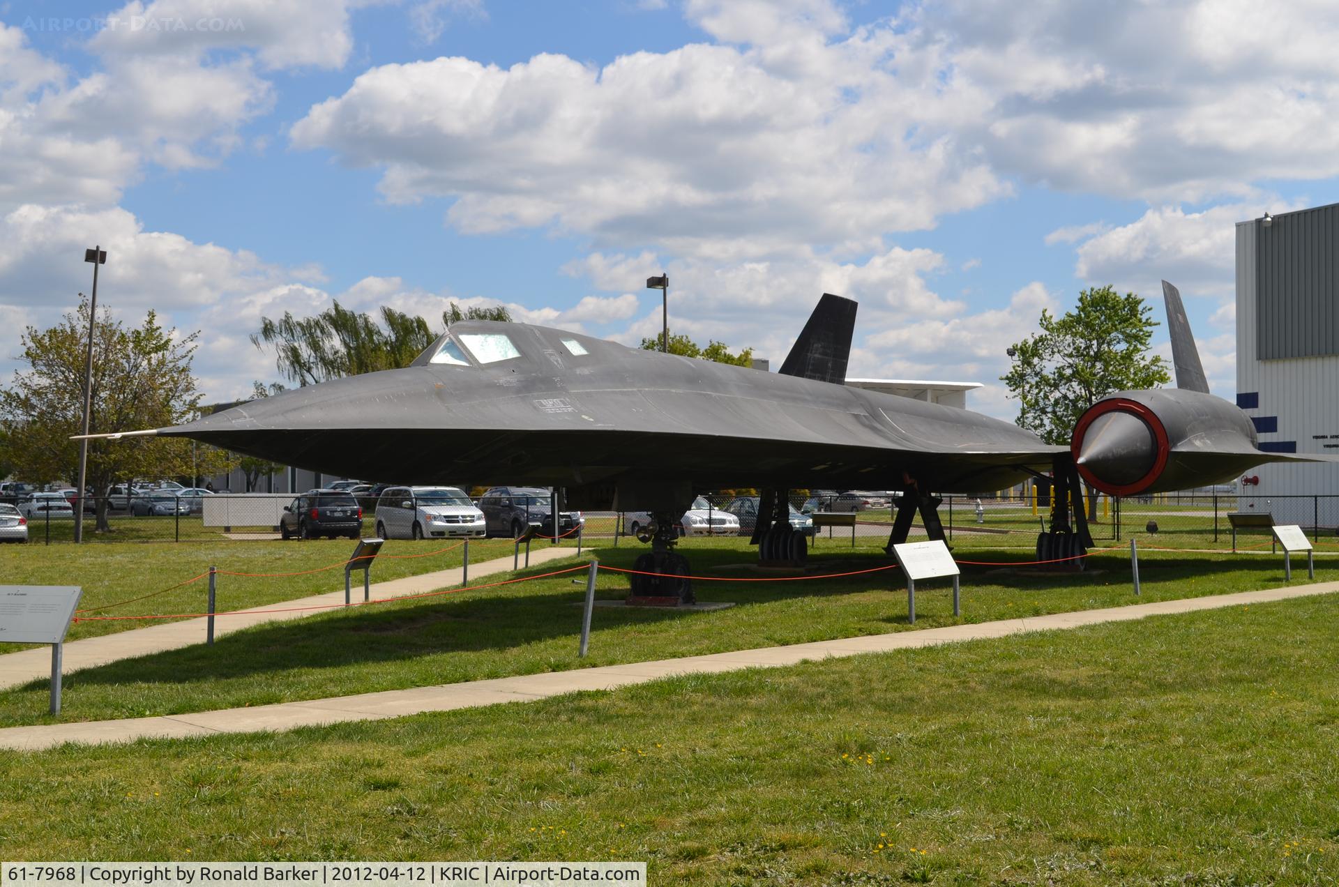 61-7968, 1966 Lockheed SR-71A Blackbird C/N 2019, VA Air Museum