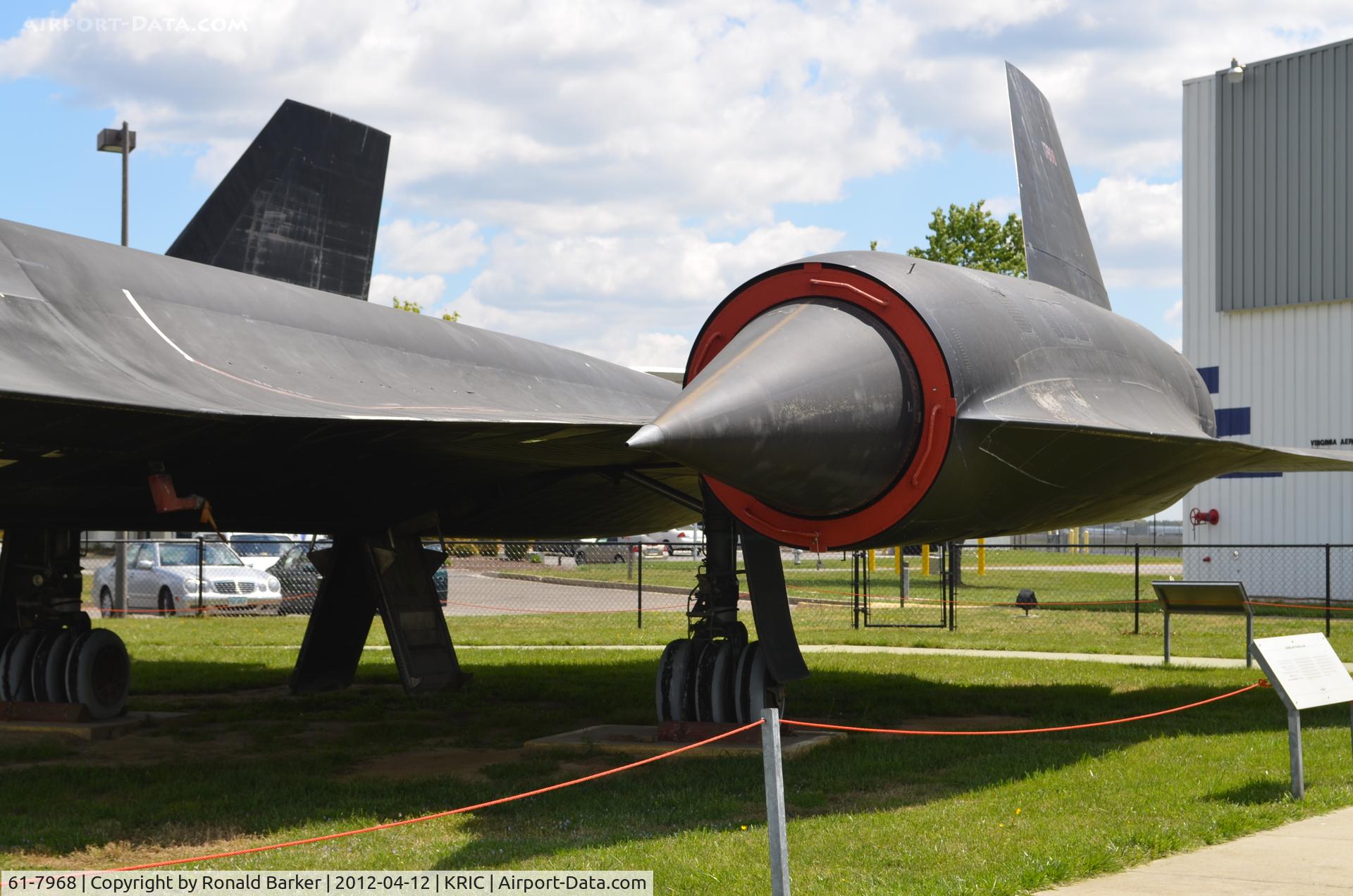 61-7968, 1966 Lockheed SR-71A Blackbird C/N 2019, VA Air Museum