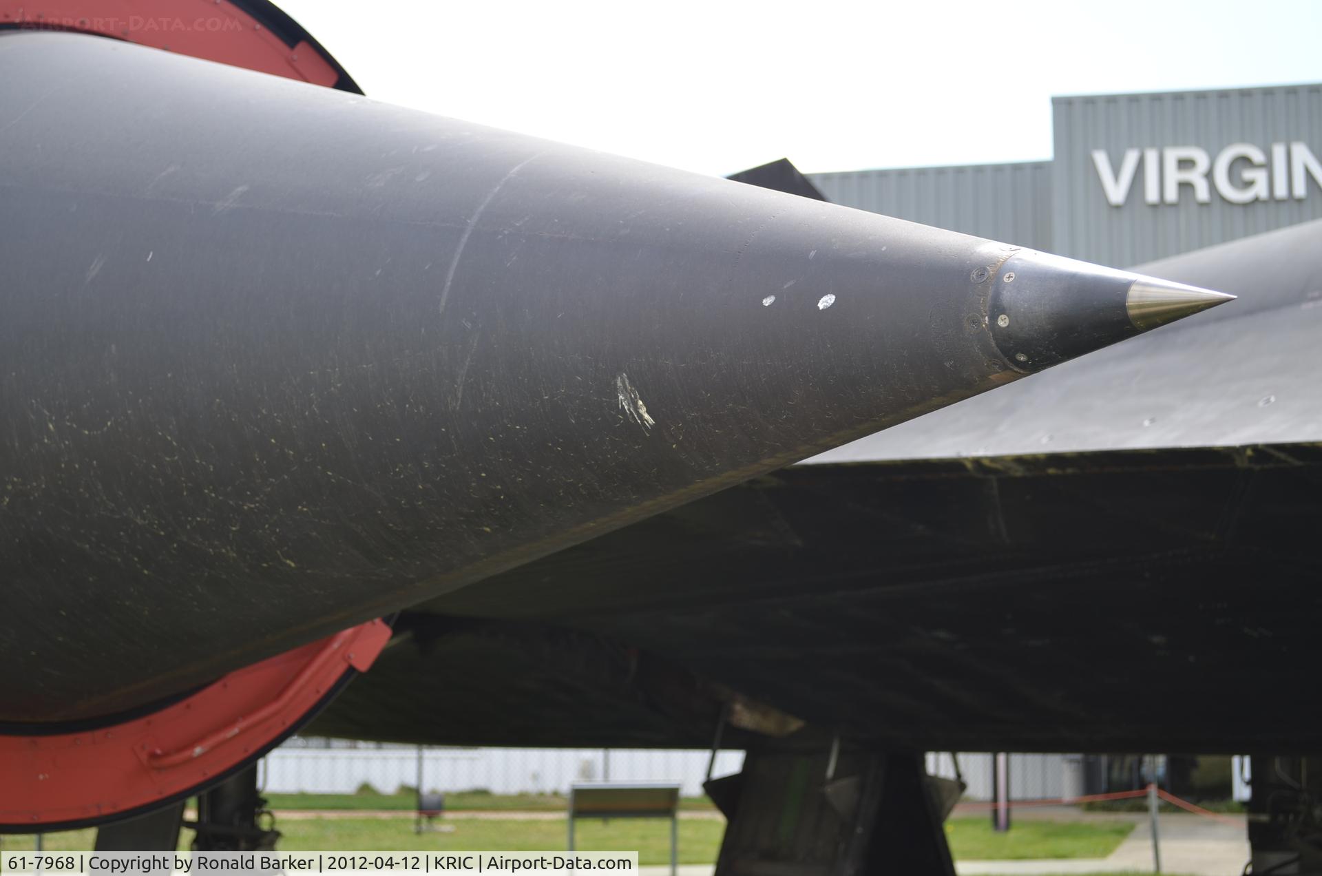 61-7968, 1966 Lockheed SR-71A Blackbird C/N 2019, VA Air Museum