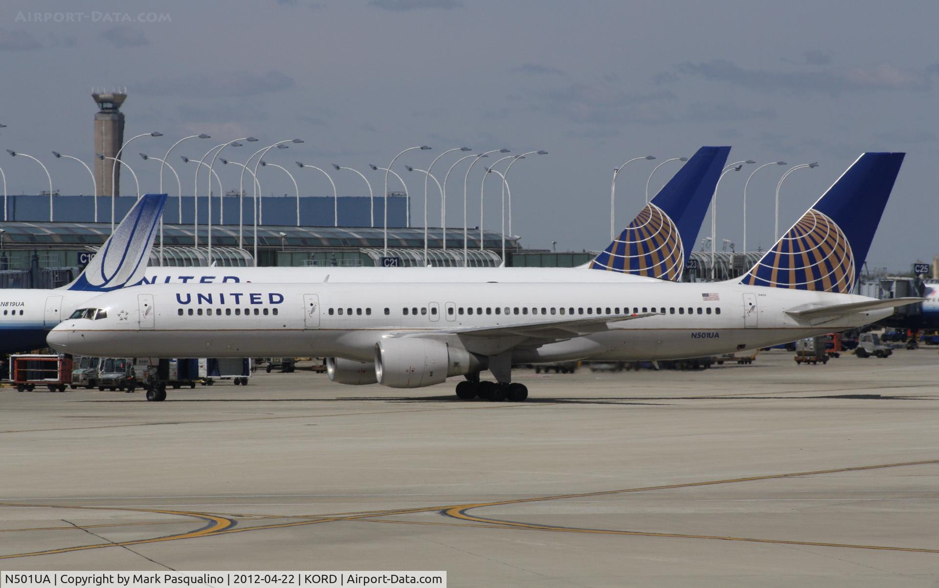 N501UA, 1989 Boeing 757-222 C/N 24622, Boeing 757-200
