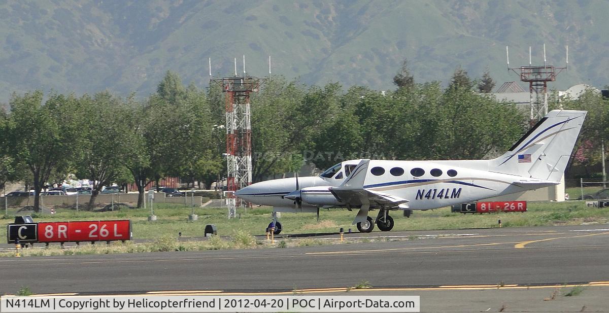 N414LM, 1980 Cessna 414A Chancellor C/N 414A0512, Maintaining a slower speed and aborting take off from 26L