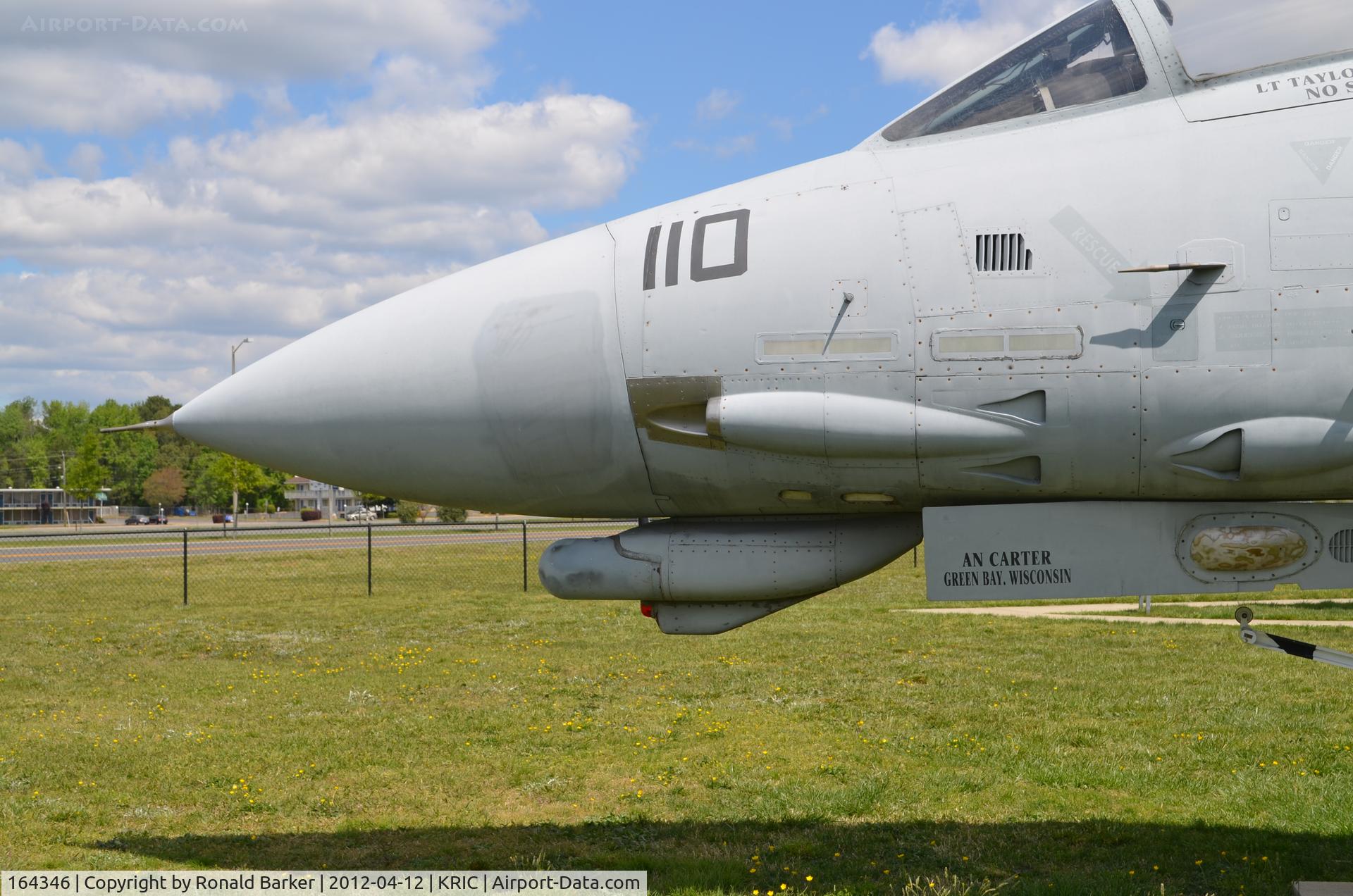 164346, 1992 Grumman F-14D Tomcat C/N 621, VA Air Museum