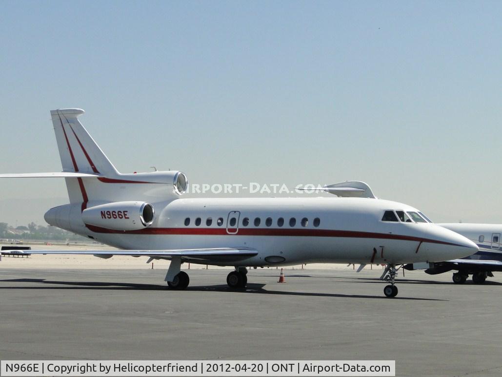 N966E, 2004 Dassault Falcon 900EX C/N 126, Parked on the southside