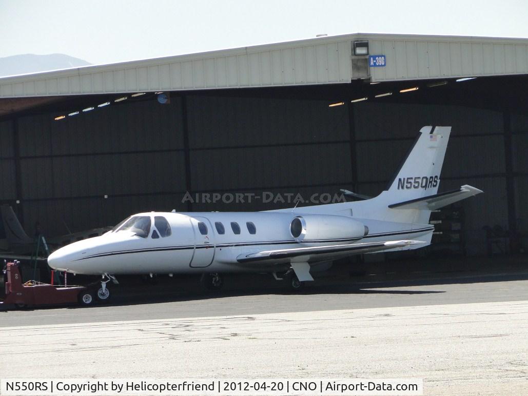 N550RS, 1974 Cessna 500 Citation C/N 500-0202, Parked in her hanger