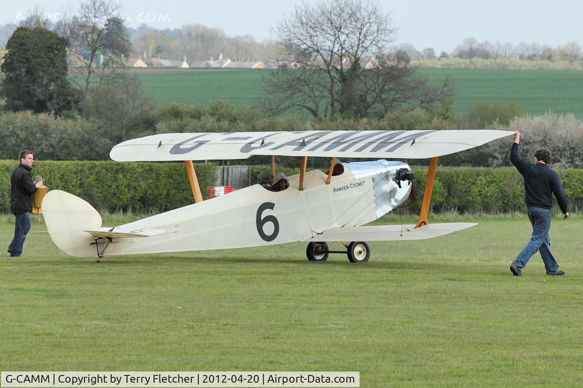 G-CAMM, 1992 Hawker Cygnet Replica C/N PFA 077-10245, Shuttleworth Collection at Old Warden