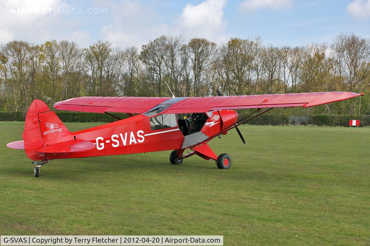G-SVAS, 1961 Piper PA-18-150 Super Cub C/N 18-7605, Shuttleworth Collection at Old Warden