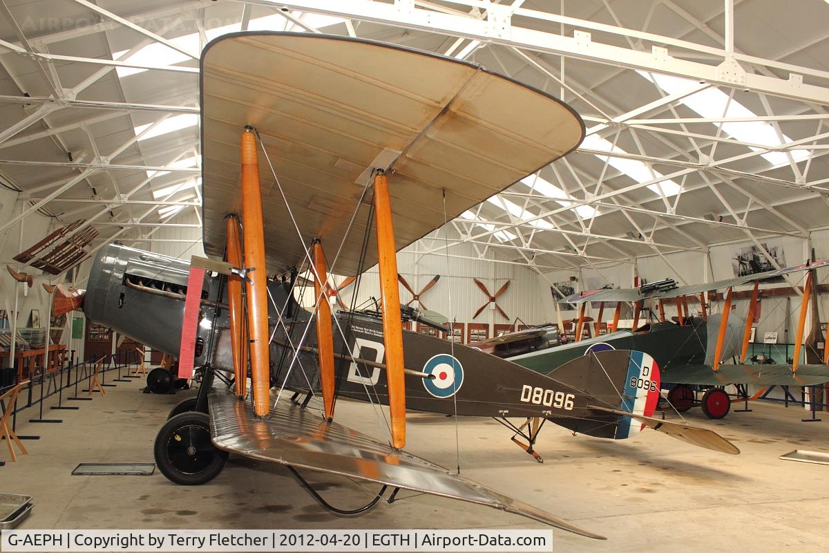 G-AEPH, 1918 Bristol F.2B Fighter C/N 7575, Shuttleworth Collection at Old Warden