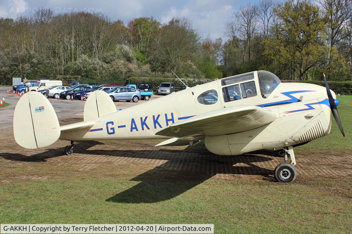 G-AKKH, 1947 Miles M65 Gemini 1A C/N 6479, Visitor to Shuttleworth Collection at Old Warden