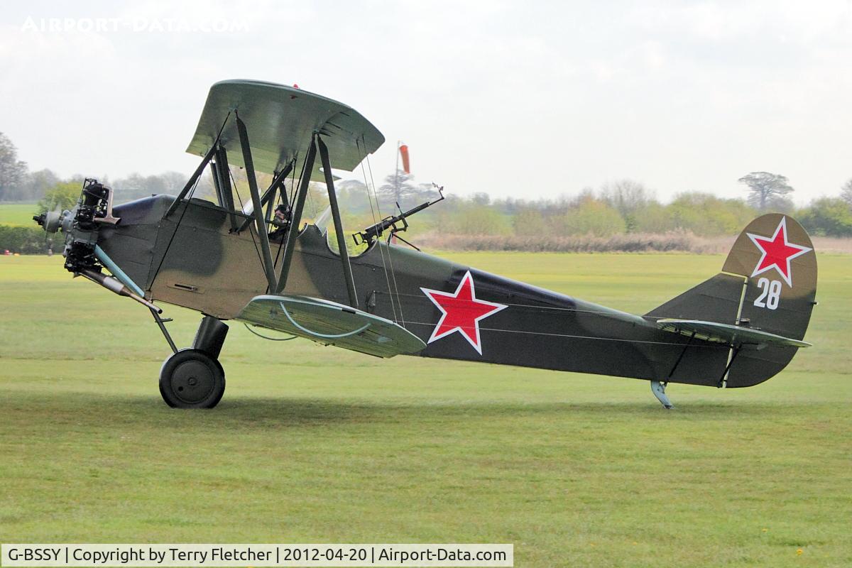 G-BSSY, 1944 Polikarpov Po-2 C/N 0094, Shuttleworth Collection at Old Warden
