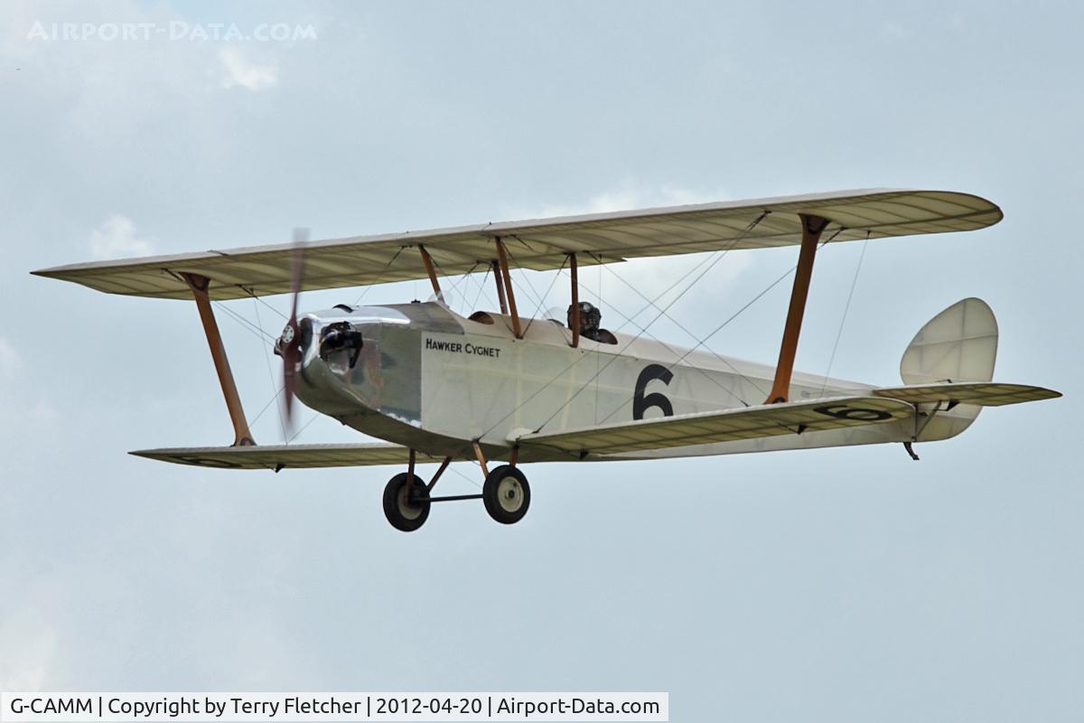 G-CAMM, 1992 Hawker Cygnet Replica C/N PFA 077-10245, Shuttleworth Collection at Old Warden