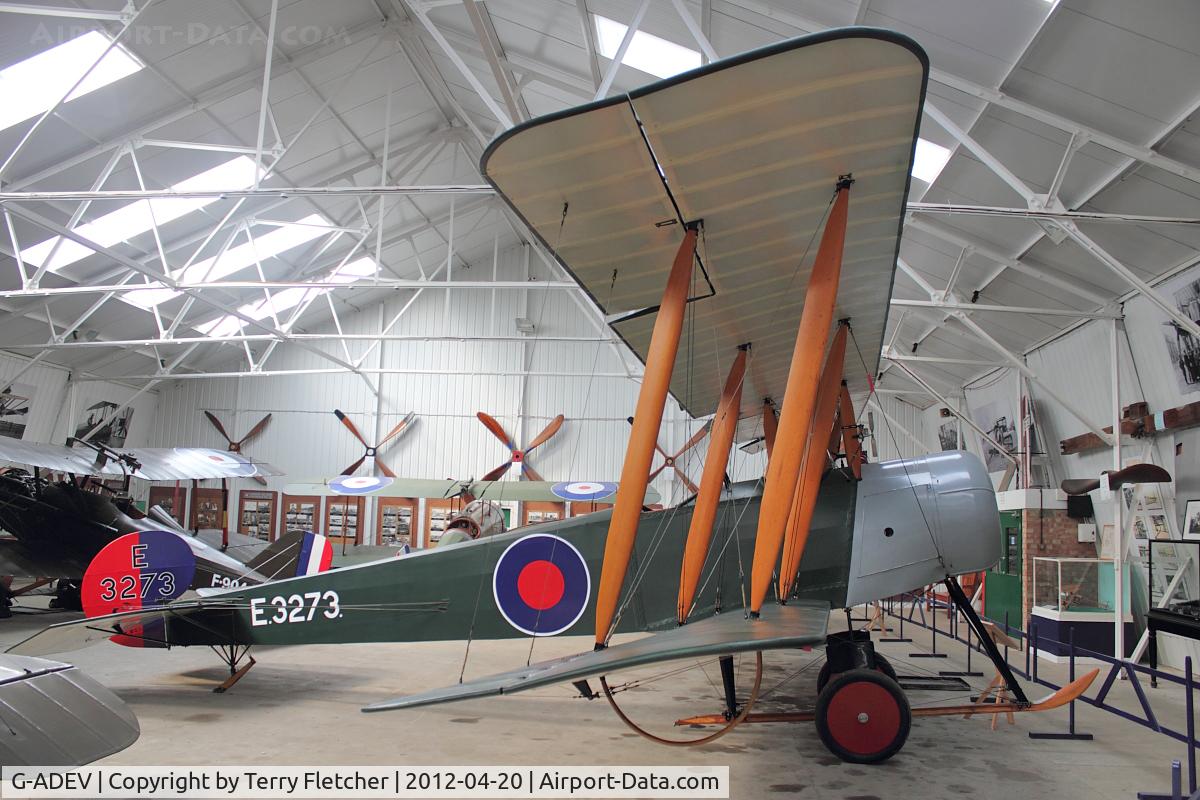 G-ADEV, 1918 Avro 504K C/N R3/LE/61400, Shuttleworth Collection at Old Warden