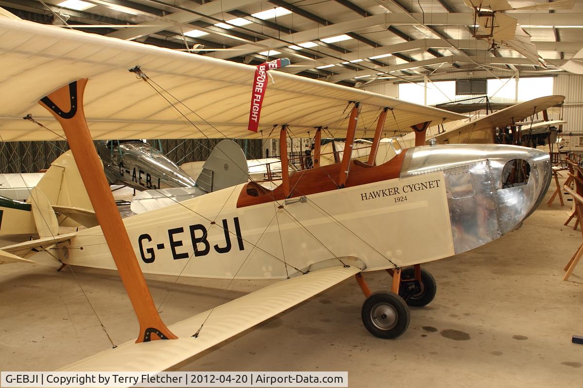 G-EBJI, 1977 Hawker Cygnet Replica C/N PFA 077-10240, Shuttleworth Collection at Old Warden