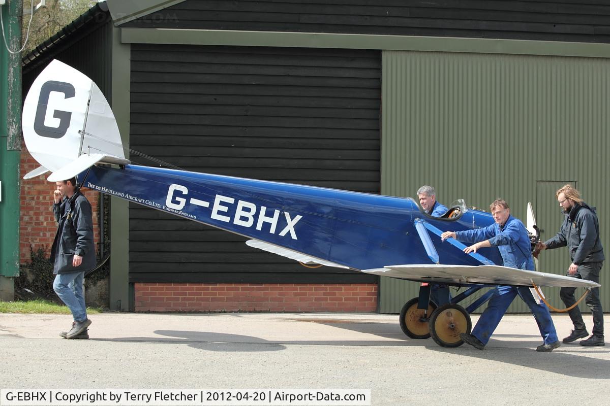 G-EBHX, 1923 De Havilland DH-53 Humming Bird C/N 98, Shuttleworth Collection at Old Warden