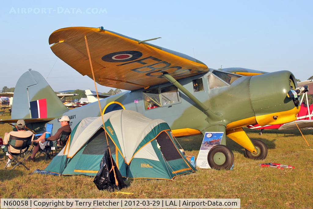 N60058, 1944 Stinson V77 (AT-19) Reliant C/N 1337, At 2012 Sun N Fun