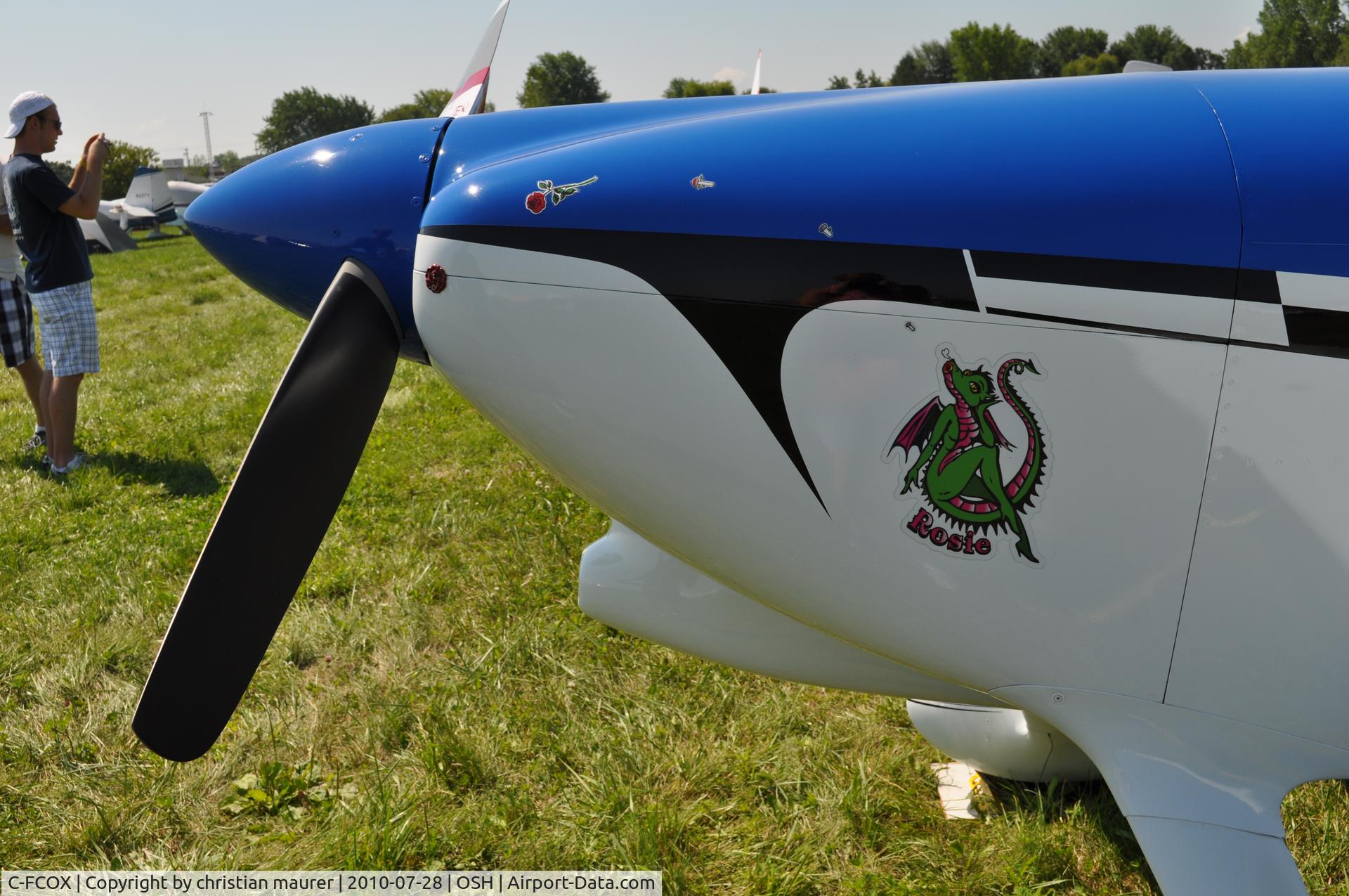 C-FCOX, 2008 Vans RV-7 C/N 71512, nice rv-7