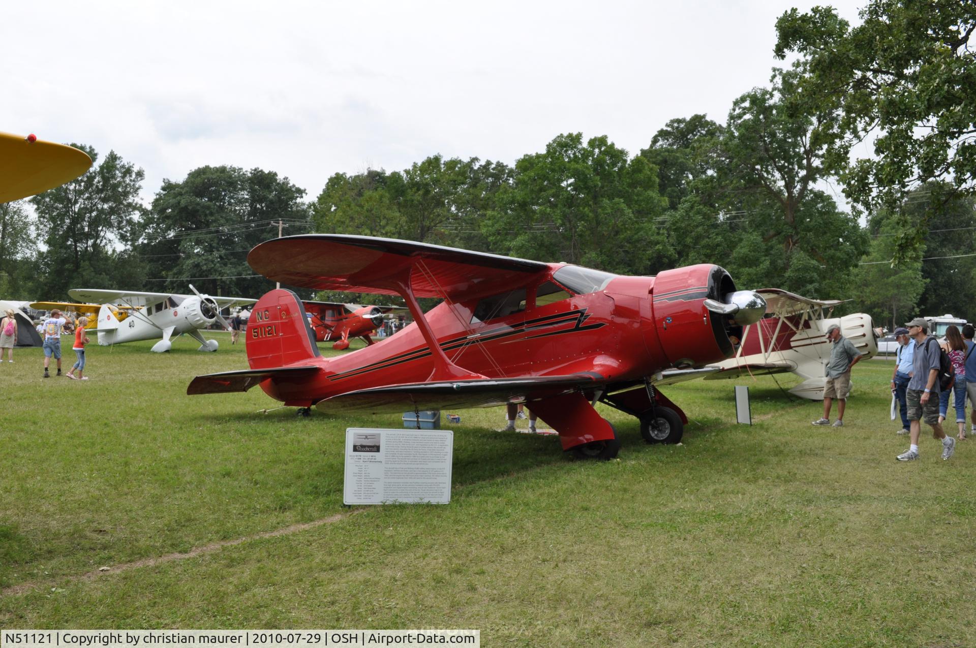 N51121, 1945 Beech D17S Staggerwing C/N 4914, beech