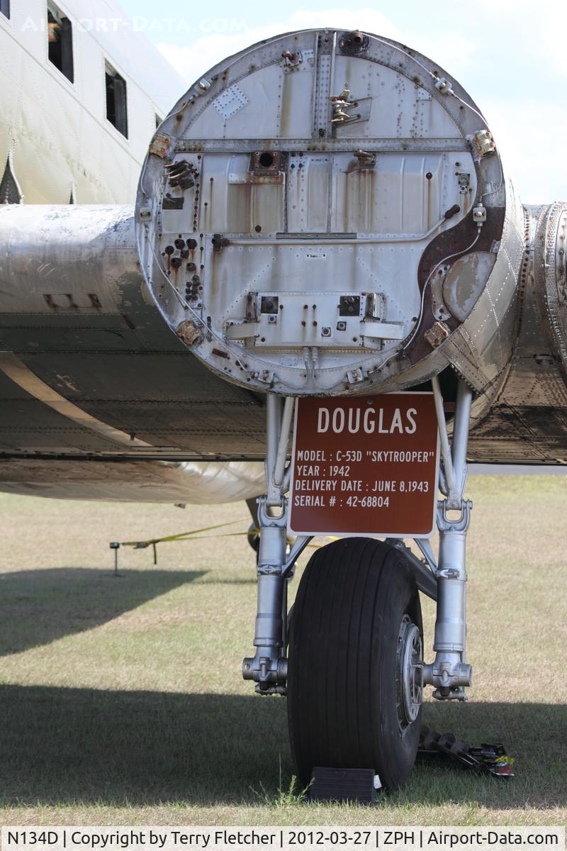 N134D, 1942 Douglas DC-3 C/N 11731, Restoration Project at Zephyrhills