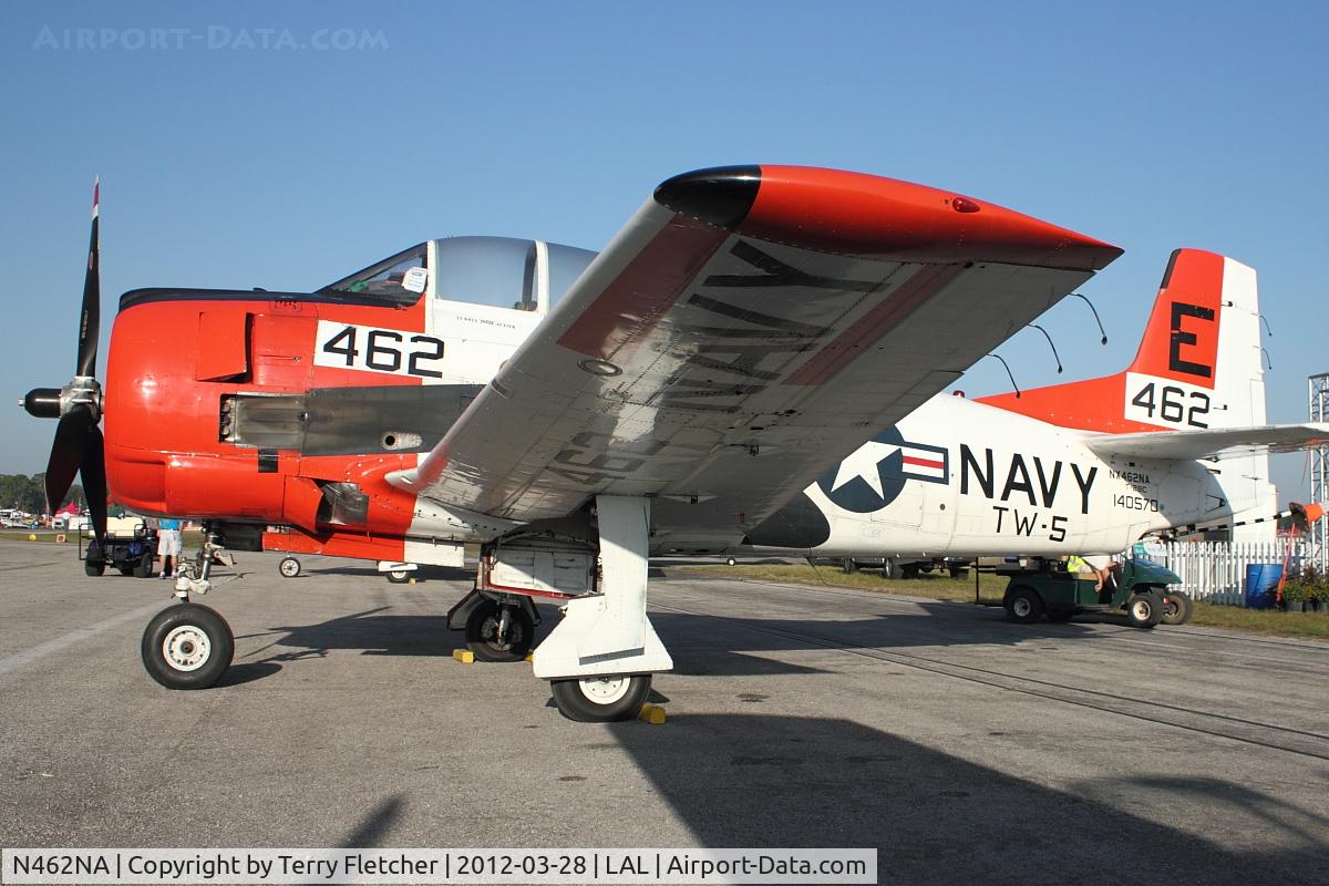 N462NA, 1956 North American T-28C Trojan C/N 226-147 (140570), At 2012 Sun N Fun