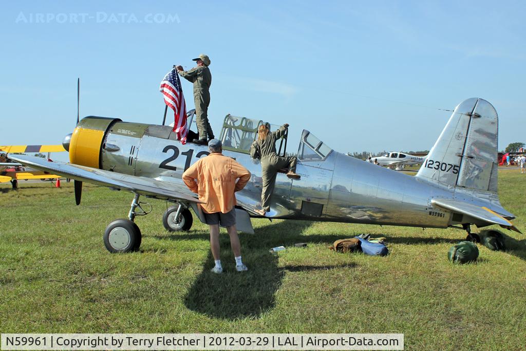 N59961, 1942 Consolidated Vultee BT-13A C/N 7722, At 2012 Sun N Fun