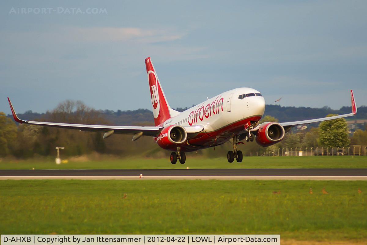 D-AHXB, 2007 Boeing 737-7K5 C/N 30717/2228, D-AHXB @ LOWL