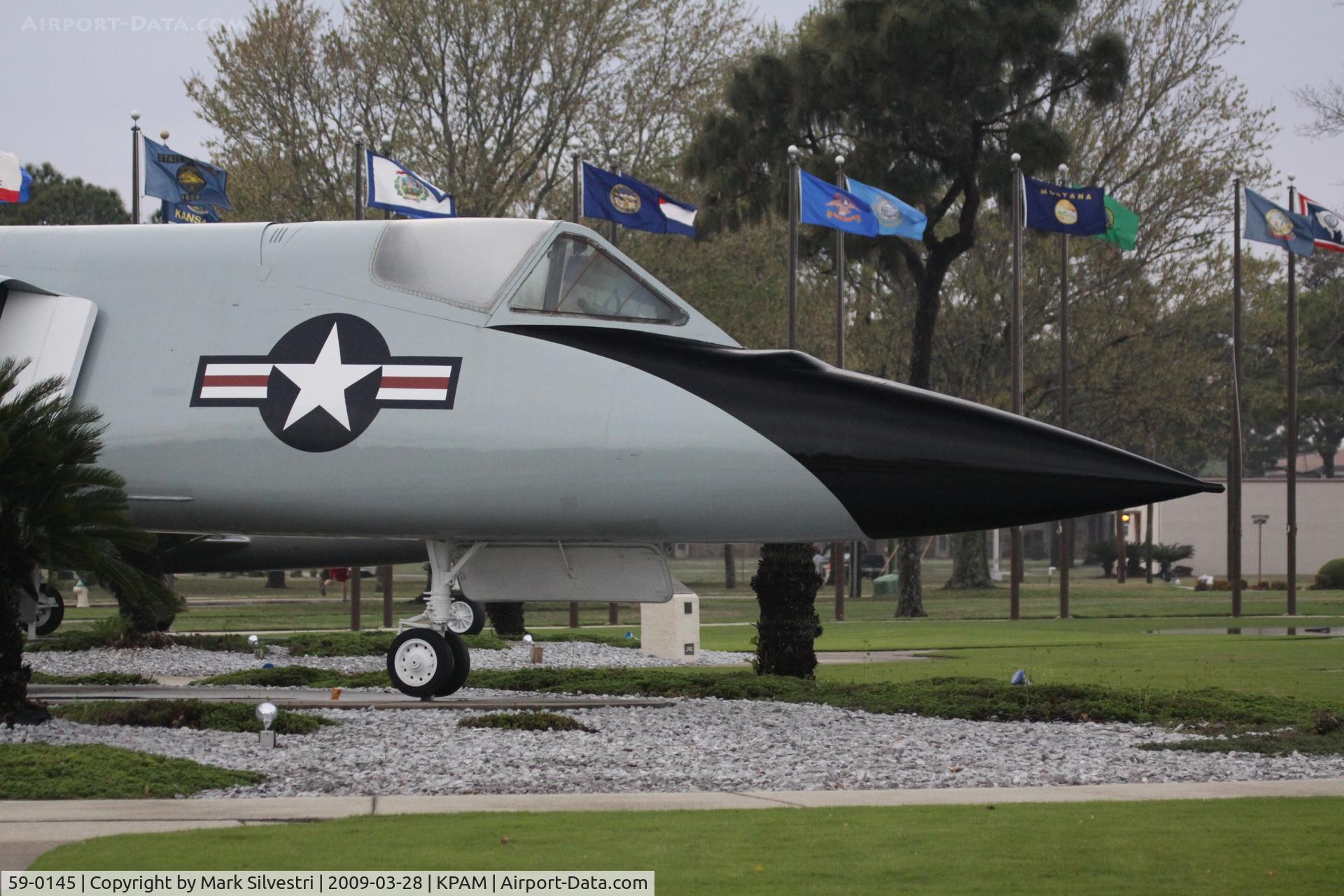 59-0145, 1959 Convair F-106A Delta Dart C/N B-31-34, Parked at Tyndall AFB