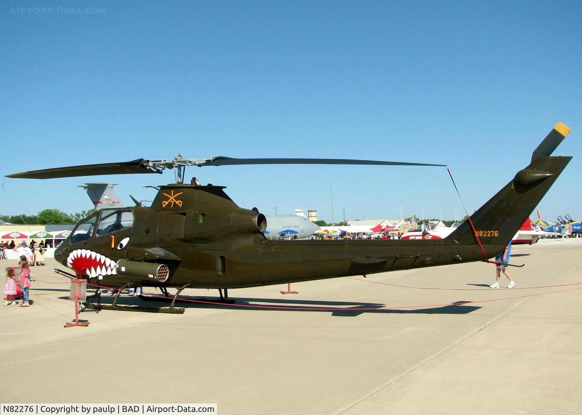 N82276, 1976 Bell TAH-1P C/N 76-22695, At Barksdale Air Force Base.