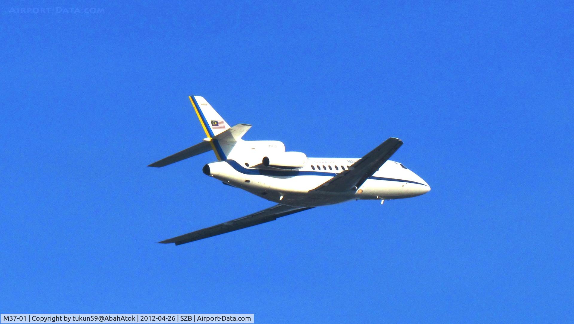 M37-01, 1989 Dassault Falcon 900 C/N 64, Royal Malaysian Air Force