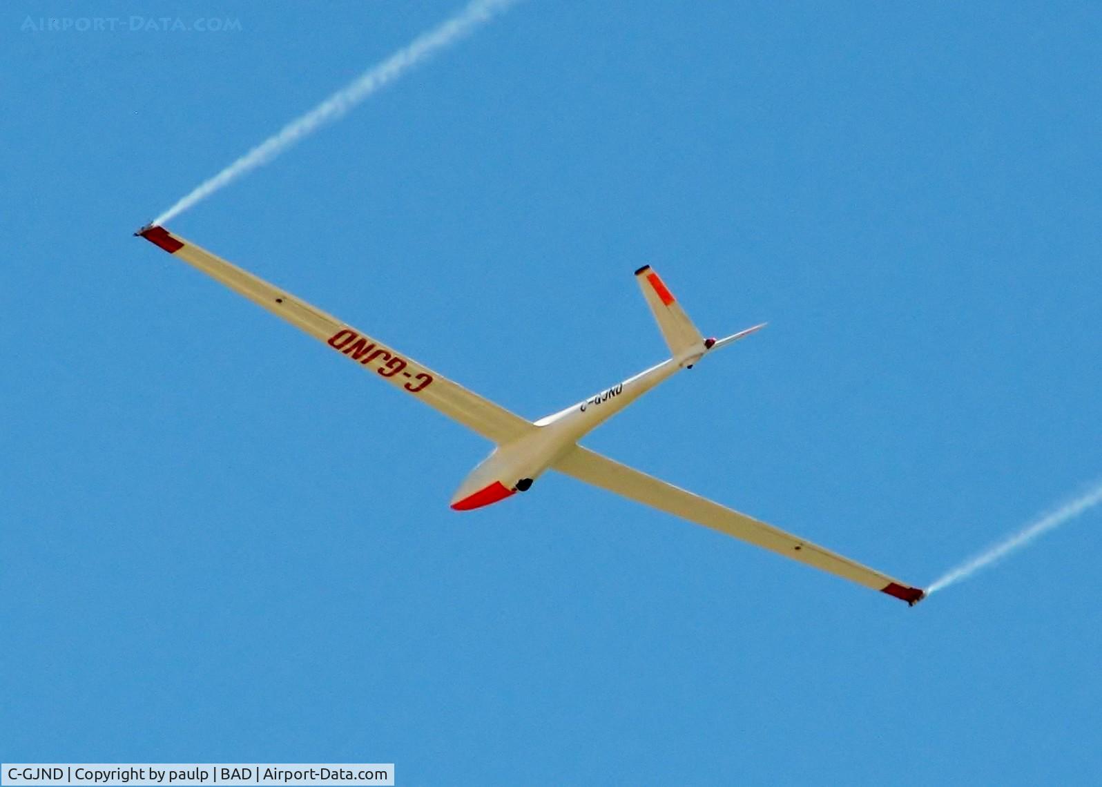 C-GJND, 1973 Start & Flug H101 Salto C/N 23, At Barksdale Air Force Base.