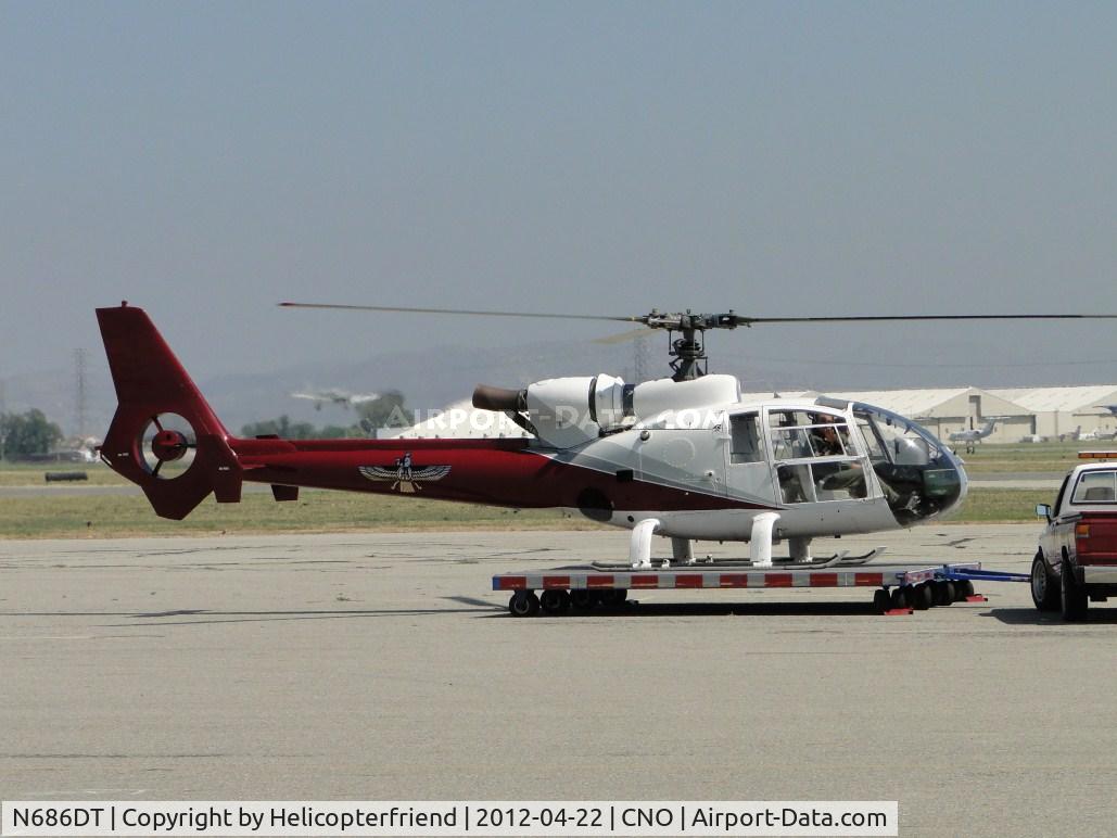 N686DT, 1974 Aérospatiale SA-341G Gazelle C/N 1200, Engaging rotors