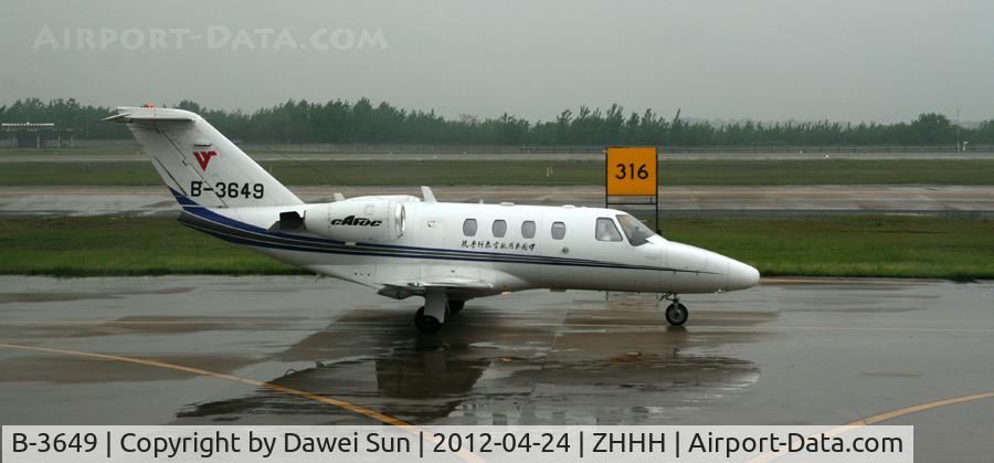 B-3649, 2005 Cessna 525 CitationJet CJ1 C/N 525-0557, @ Wuhan