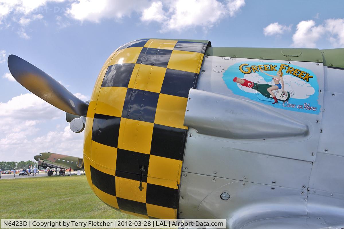 N6423D, 1941 North American SNJ-4 Texan C/N 88-13519, At 2012 Sun N Fun