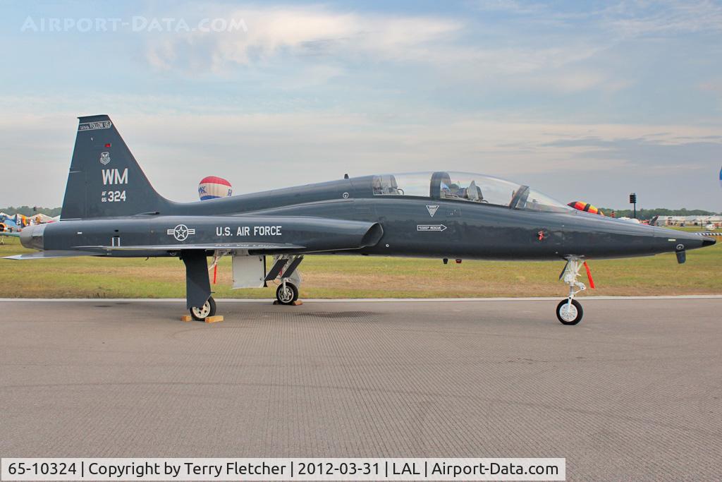 65-10324, 1965 Northrop T-38A-60-NO C/N N.5743, At 2012 Sun N Fun