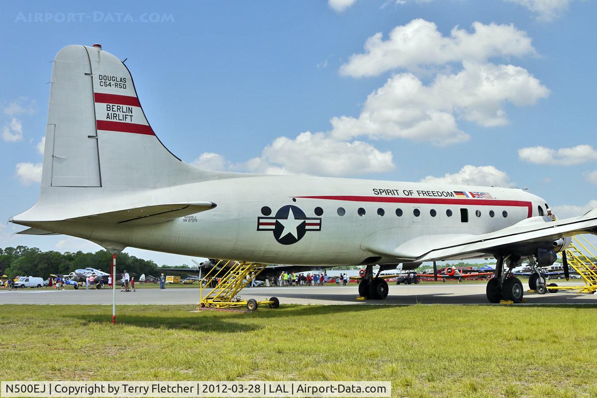 N500EJ, 1945 Douglas C-54E Skymaster (DC-4A) C/N DO316, At 2012 Sun N Fun
