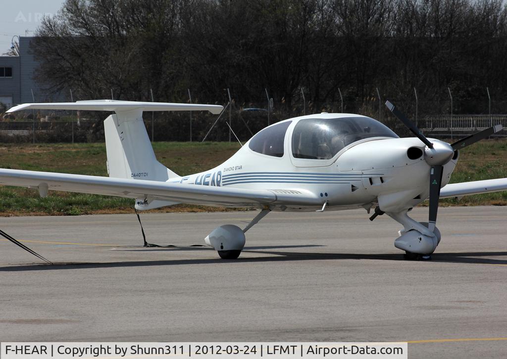 F-HEAR, 2004 Diamond DA-40D Diamond Star C/N D4.097, Parked...