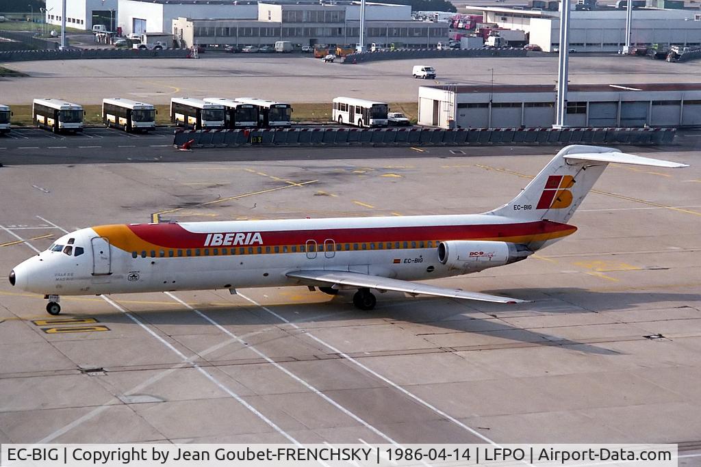 EC-BIG, 1967 Douglas DC-9-32 C/N 47037, from BCN